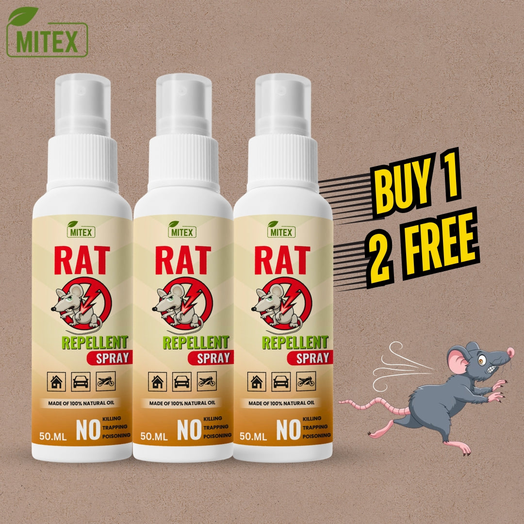 Fast Acting Rat Repellent Spray(Pack of 3)